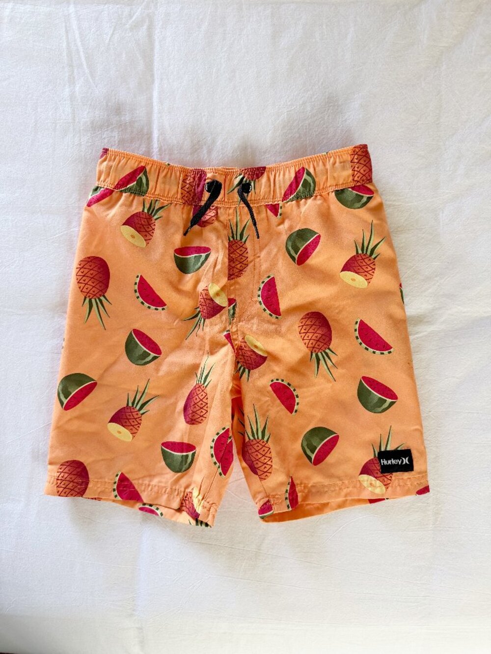 Hurley Swim Trunks NWT • Tropical Fruit • Boys Small